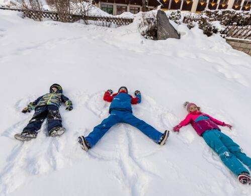 winter holiday with children Tyrol