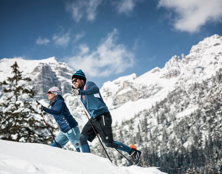 cross country skiing winter holidays tyrol