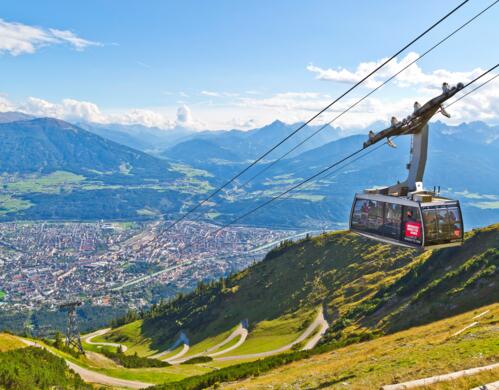 Ausflug Bergbahn Stubaital Tirol | © Innsbruck Tourismus/Christof Lackner