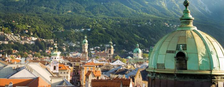 Blick über Innsbruck | © Innsbruck Tourismus/Lackner/Zimmermann
