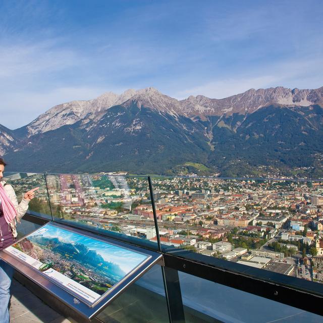 Aussicht auf Innsbruck | © Innsbruck Tourismus/Christof Lackner
