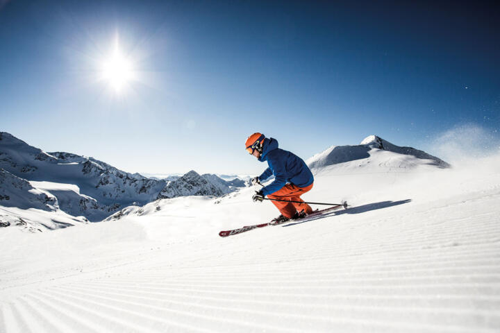 ski piste skier ski holiday