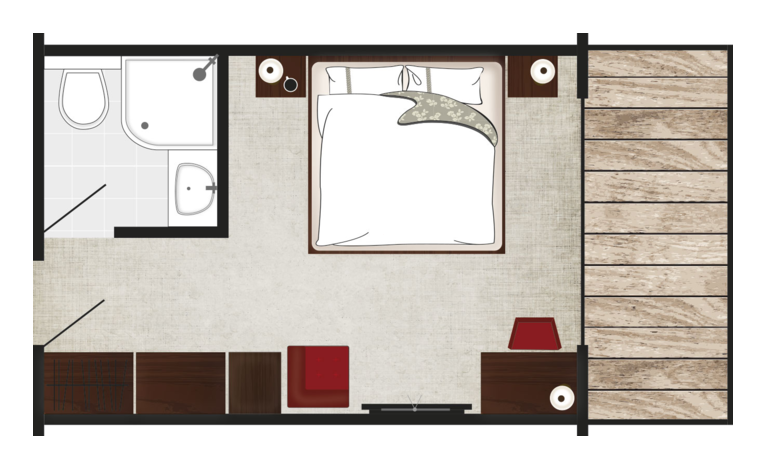 room gamsplatzl layout